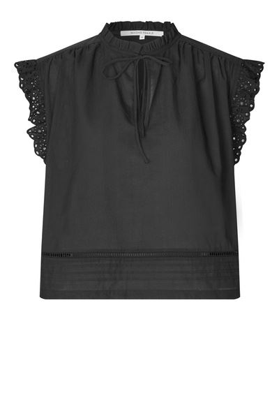 SECOND FEMALE TOP, LIMONA TOP, BLACK